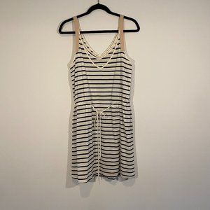 Club Monaco striped jersey dress